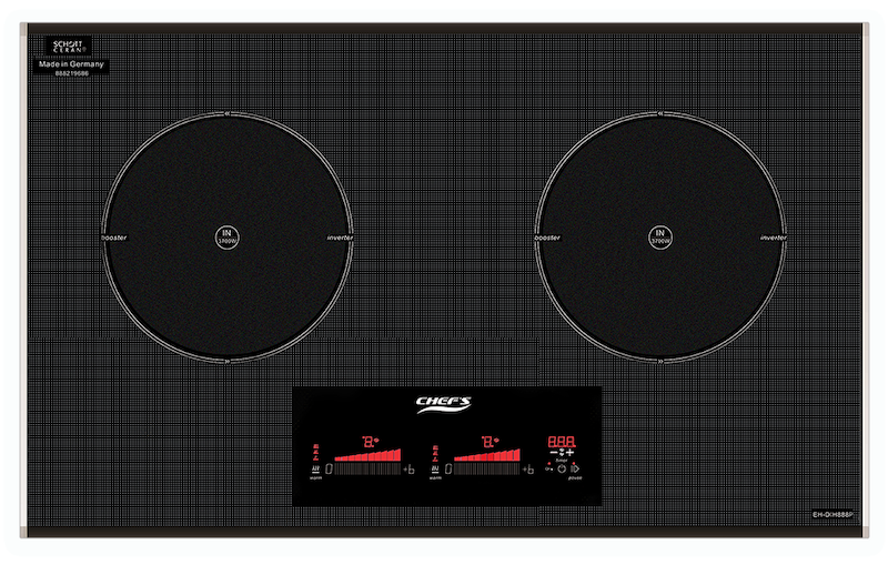 Chef's EH-DIH888P là dòng bếp từ đôi lắp âm