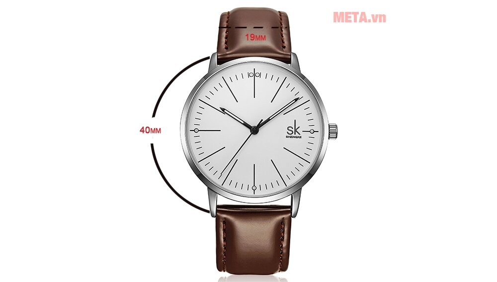 Đồng hồ nam chính hãng Shengke K8043G - 01