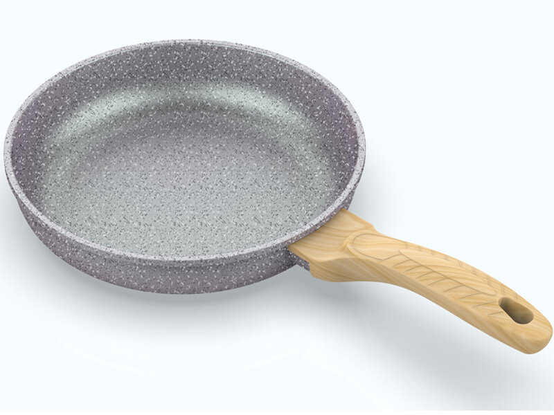 Chảo đúc siêu bền vân đá đáy từ Sunhouse Mama SHG1124MMB