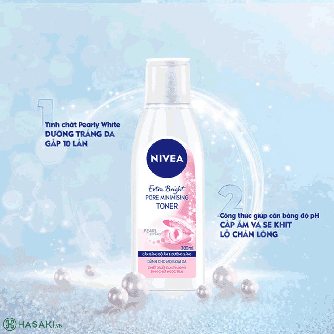 Nước Hoa Hồng Nivea Dưỡng Sáng Da, Hỗ Trợ Se Khít Lỗ Chân Lông Nước Hoa Hồng Nivea Dưỡng Sáng Da, Hỗ Trợ Se Khít Lỗ Chân Lông 200ml