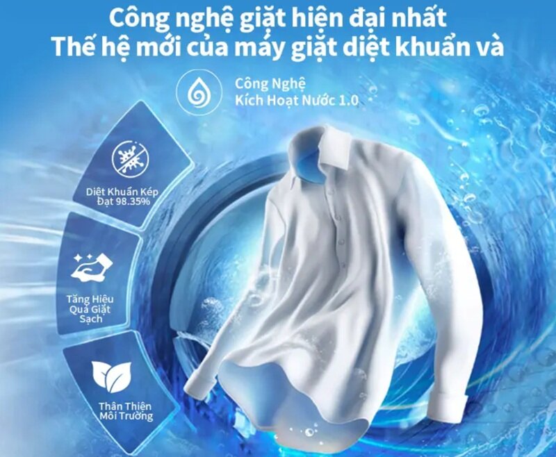 Máy giặt Hisense 10.5 Kg WTZQ1015UT