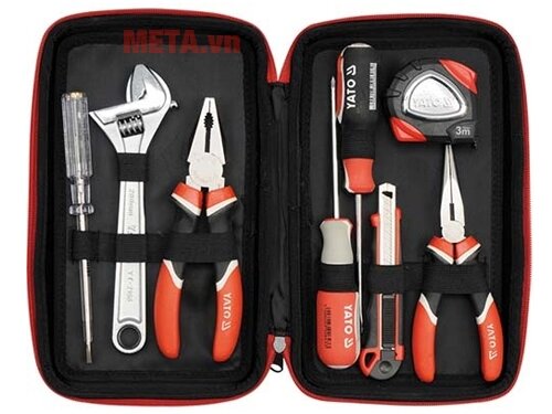 Bộ dụng cụ sửa chữa tổng hợp 8 chi tiết Yato YT-3904 Bộ dụng cụ sửa chữa tổng hợp 8 chi tiết Yato YT-3904