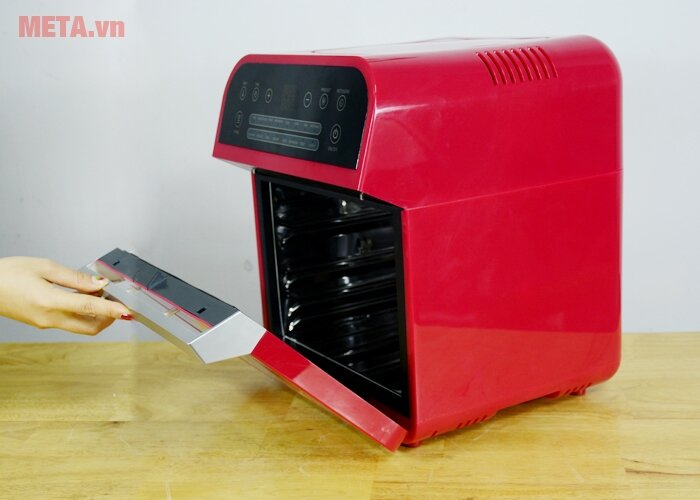 Nồi chiên không dầu điện tử đa năng Mishio 12 lít MK55