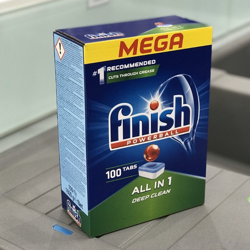 Viên rửa bát Finish All In 1 FVAT100LM