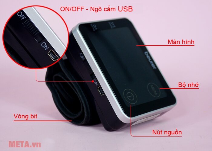 Máy đo huyết áp cổ tay Beurer BC 58