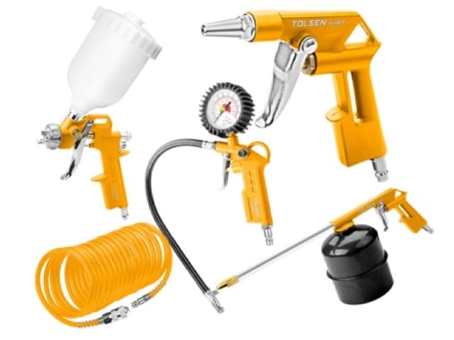 Bộ 5 công cụ dùng khí nén Tolsen 73198