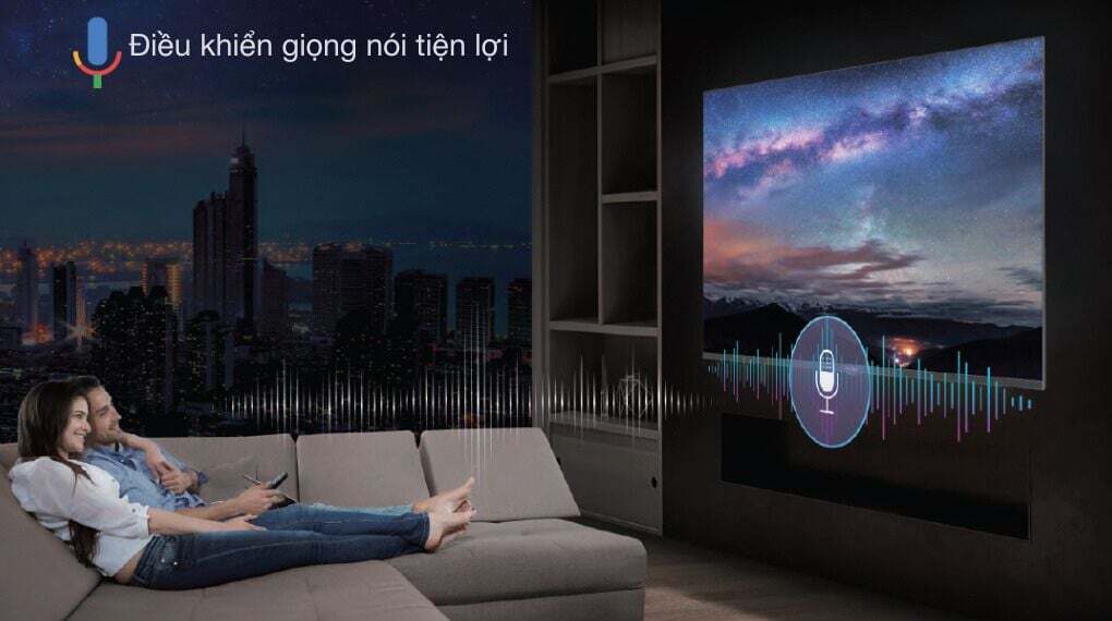 Tivi có điều khiển bằng giọng nói Tivi 4K