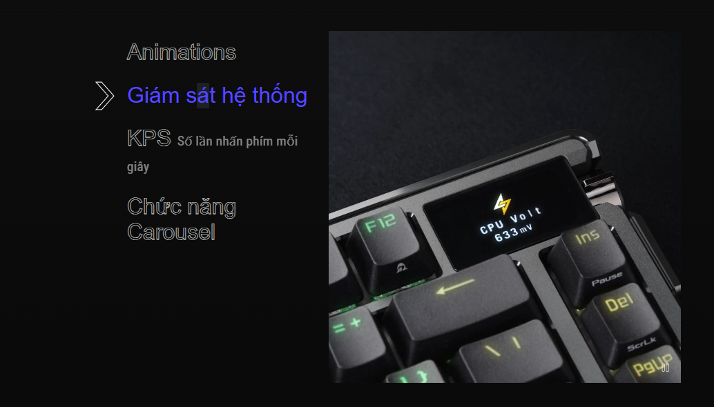 Bàn phím cơ gaming không dây ASUS ROG Azoth Extreme 13