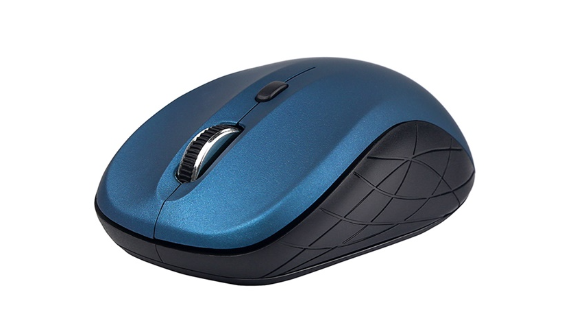 Chuột không dây Kenoo M102 (USB/Xanh Đen/1 pin rời) 3