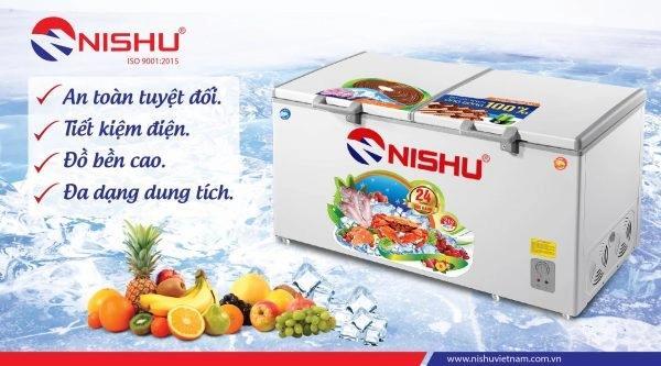 Tủ đông Nishu 1 ngăn 400 lít NTK-488SK Tủ đông Nishu 1 ngăn 400 lít NTK-488SK