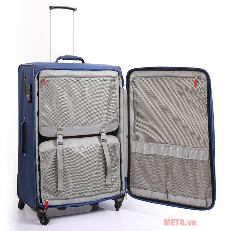 Vali vải Sakos Neo Victory NY 6 (42 x 31 x 67 cm)