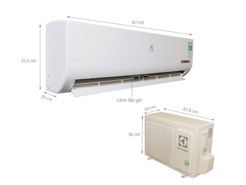 điều hòa Electrolux 12000 BTU 2 chiều ESM12HRF-D1
