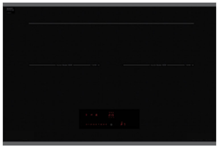 Bếp điện từ Cariny C2AI-7645SLIM sở hữu 2 vùng nấu riêng biệt