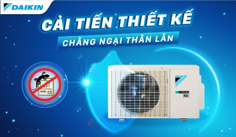 Điều hòa Daikin Inverter 9000 BTU 2 chiều FTHF25XVMV/RHF25XVMV gas R-32 7 Điều hòa Daikin Inverter 9000 BTU 2 Chiều FTHF25XVMV/RHF25XVMV dàn nóng