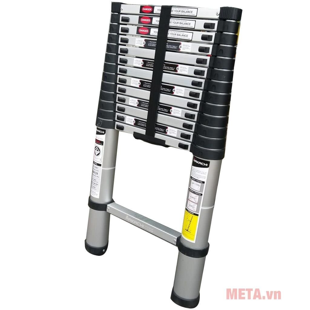 Thang nhôm rút đơn Hakachi HT-500CPP