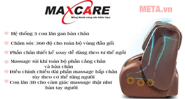 Máy massage chân thông minh Max-646 Plus