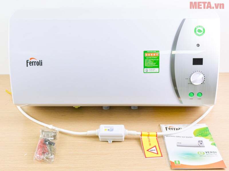 Trọn bộ bình nóng lạnh Ferroli VERDI 30 AG+ Ferroli VERDI 30 AG+