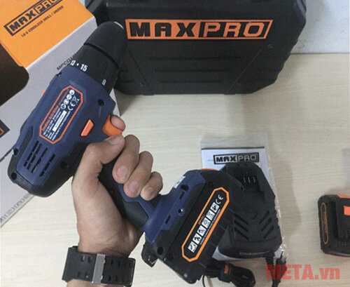 Máy khoan pin Maxpro MPCD18VDQFLi/2 18V