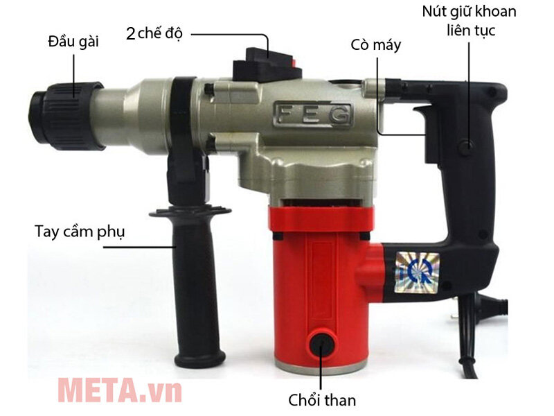 Máy khoan động lực FEG EG-550 (26mm)