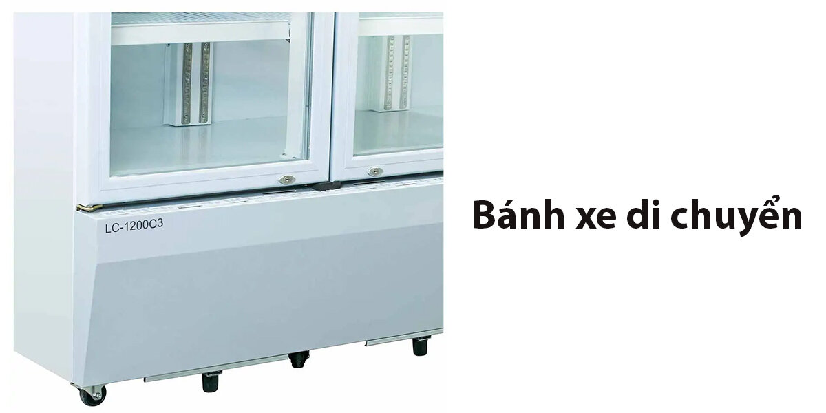 Được trang bị bánh xe di chuyển dễ dàng