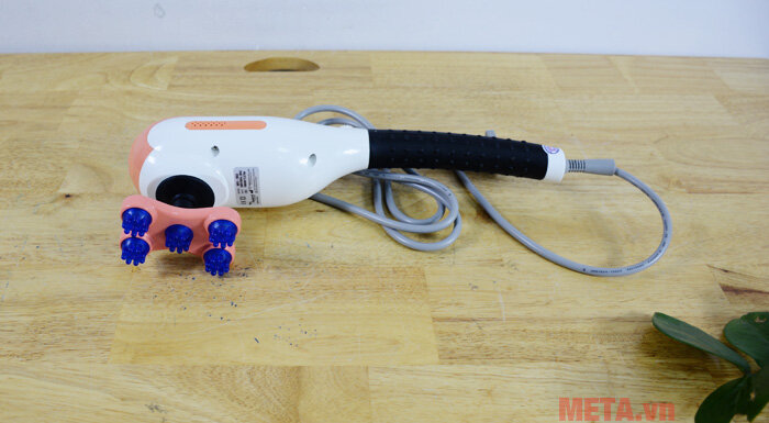 Máy massage cầm tay toàn thân mini Squirrel V-555 (5 đầu)