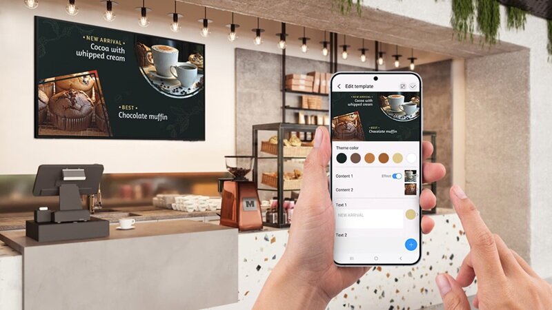 Smart Tivi Samsung 4K 55 inch LH55BEDHVGKXXV