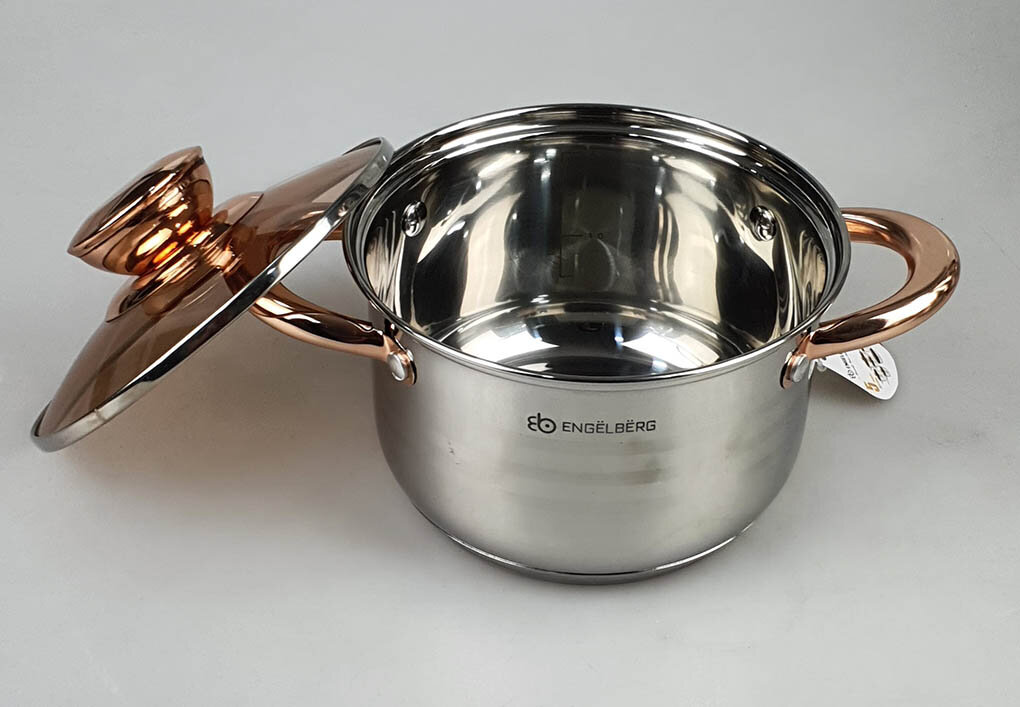 Bộ nồi chảo 6 món Engeibepg EB-8013 dùng được cho mọi loại bếp