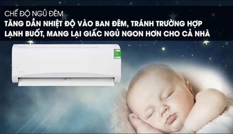 Điều hòa Midea 9000BTU 1 chiều MSAFGII-10CRN8
