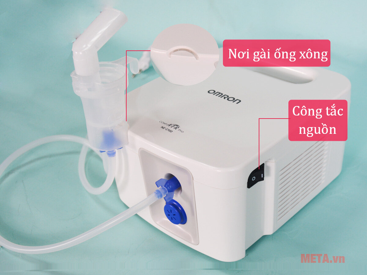 Máy xông mũi họng nén khí Omron NE-C900