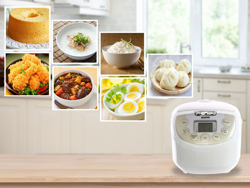Nồi cơm điện Sanyo 1.8 lít ECJ-M200 Nồi cơm điện Sanyo 1.8 lít ECJ-M200