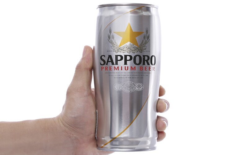 Bia Sapporo Premium 650 ml - 1 lon