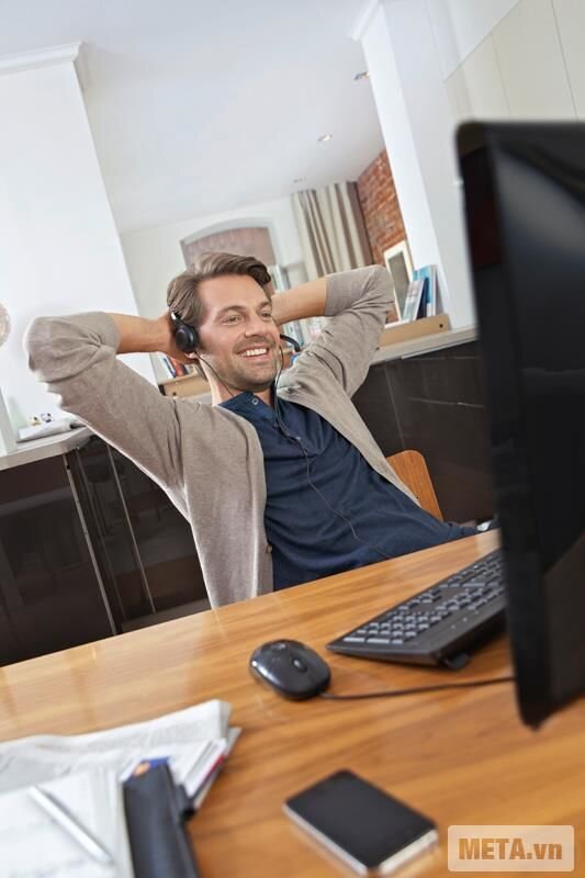 Tai nghe có microphone Sennheiser PC 3 chat