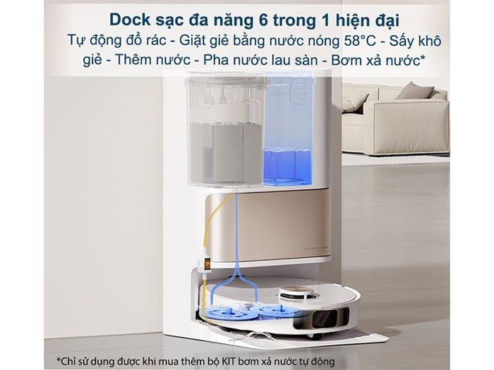 Trạm sạc đa năng 6 trong 1 