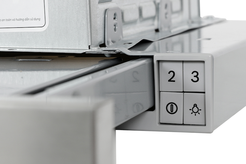 Các chế độ hút của máy hút mùi Bosch DFT93AC50 (Ảnh: Bosch).