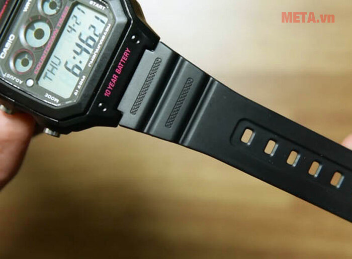 Đồng hồ CASIO AE-1300WH-1A2VDF dây nhựa