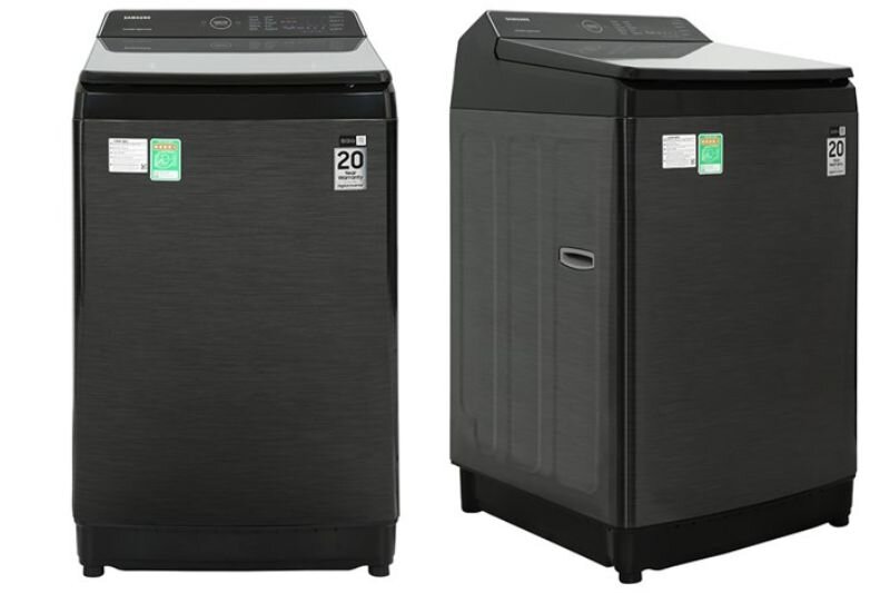 máy giặt samsung WA14CG5745BVSV thiết kế