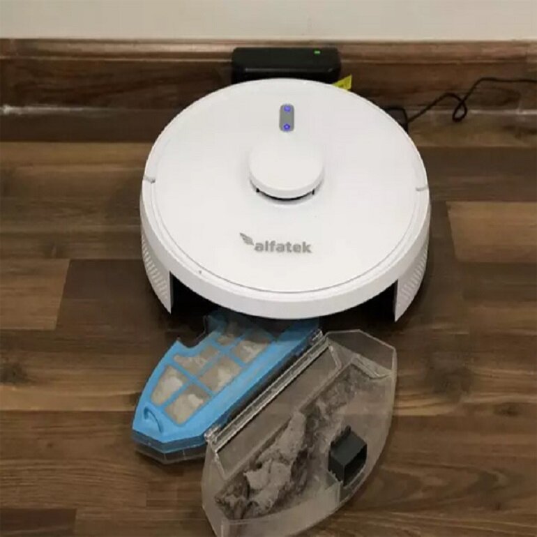Robot hút bụi lau nhà thông minh Alfatek Mario