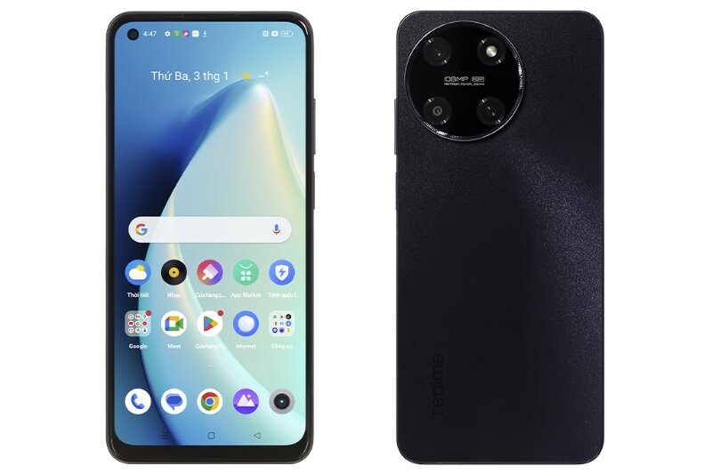 Điện thoại Realme 11 8GB/128GB thiết kế