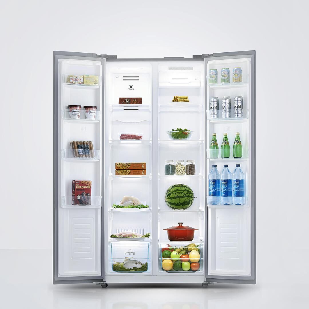 Tủ lạnh Xiaomi Viomi thiết kế 2 cánh vô cùng tiện ích