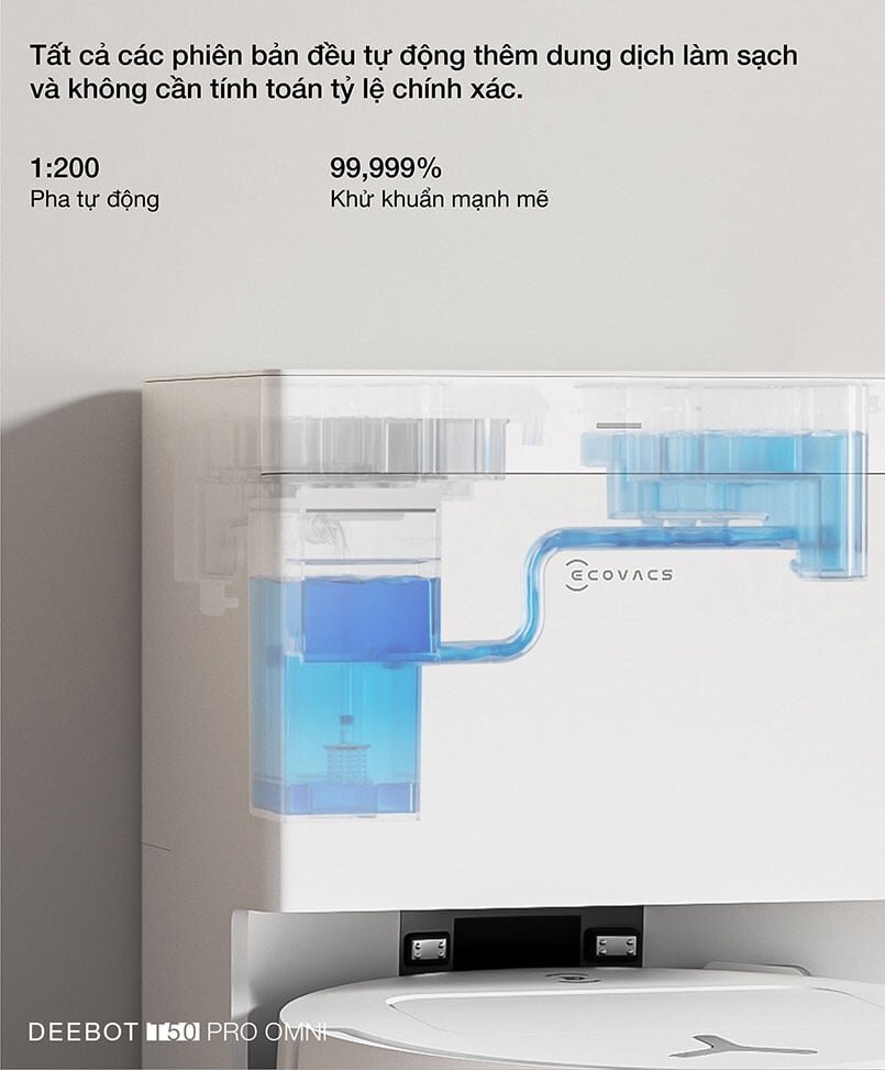 Robot hút bụi Omni 2025