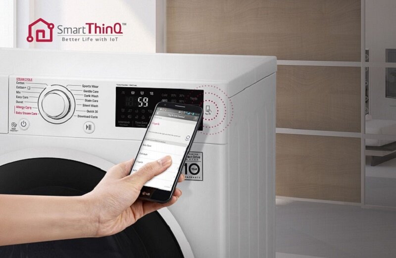 Máy giặt LG Inverter 9 kg FC1409S3W1