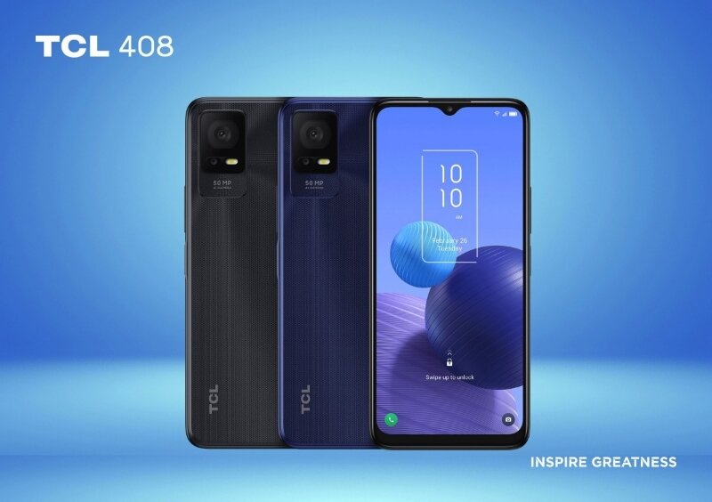 Điện thoại TCL 408 thiết kế