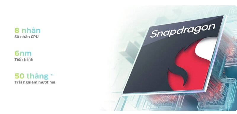 Điện thoại Vivo Y100 8GB/256GB chip xử lý