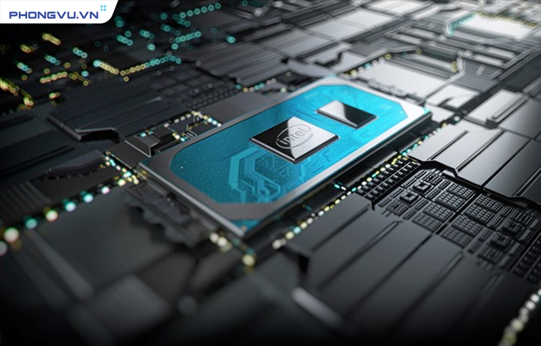 CPU Intel Core i5-12450H, chip đồ họa Onboard Intel UHD Graphics