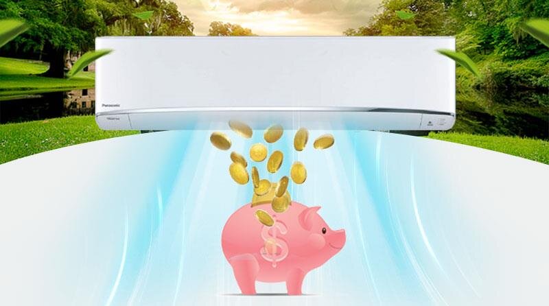 Điều hòa Panasonic 1 chiều inverter XU18UKH-8 18.000BTU
