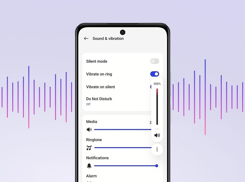 Điện thoại OPPO A79 5G chế độ siêu âm lượng