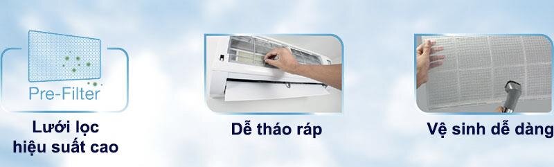 Điều hòa 1 chiều Toshiba H13U2KSG- 12.900BTU