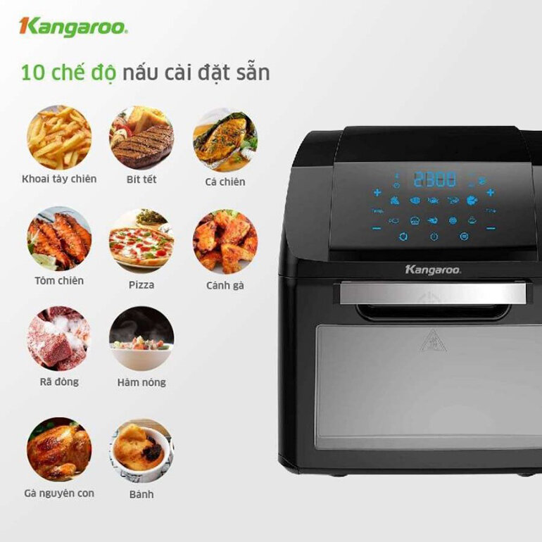 Lò chiên không dầu Kangaroo KG12AF5A