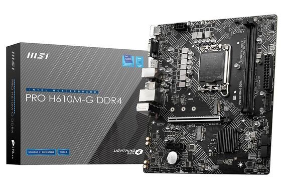 Mainboard MSI PRO H610M-E DDR4 - hình 1
