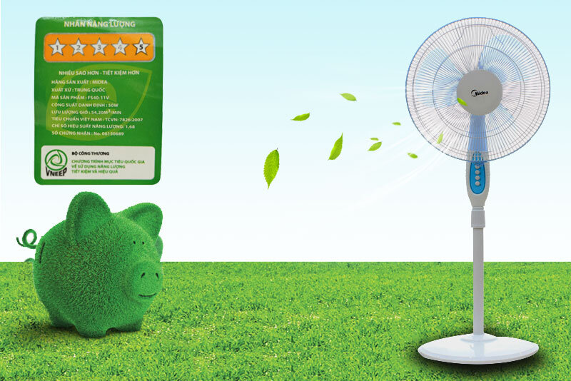 Quạt đứng Midea FS40-11V Quạt đứng Midea FS40-11V